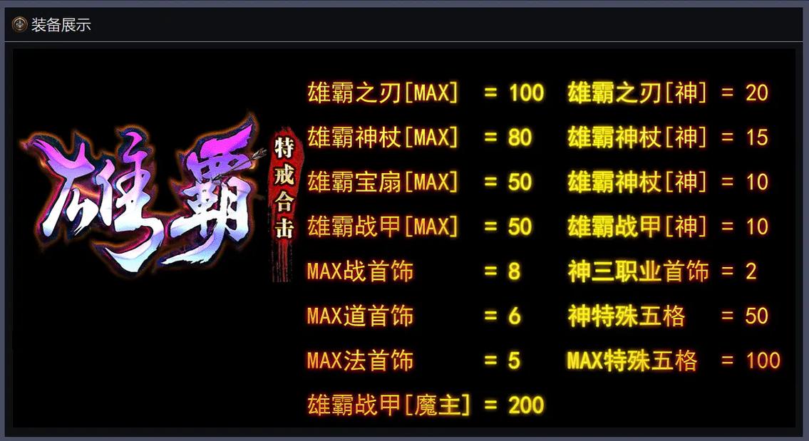 单职业传奇私服发布网成就相关特殊称号