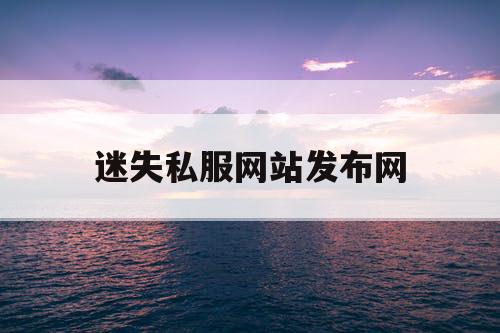 迷失私服网站发布网
