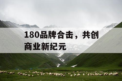 180品牌合击，共创商业新纪元
