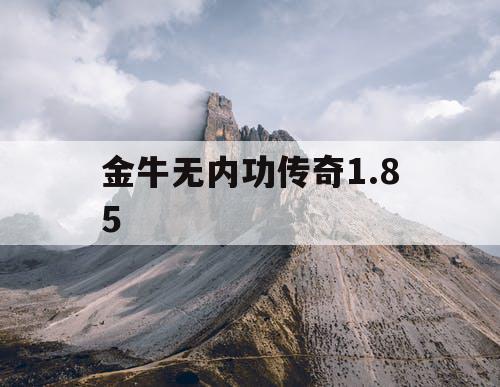 金牛无内功传奇1.85