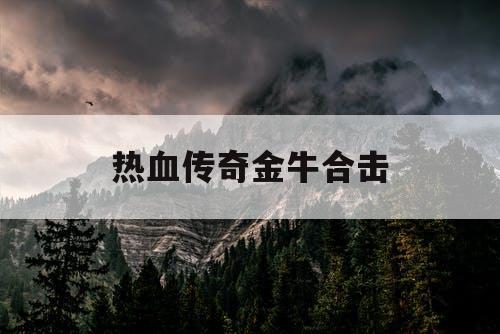 热血传奇金牛合击