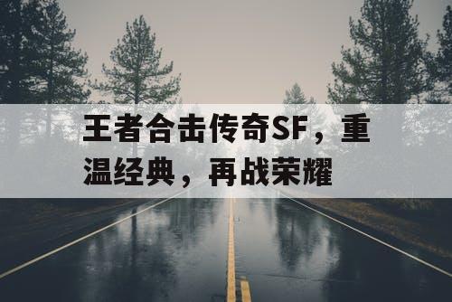 王者合击传奇SF，重温经典，再战荣耀