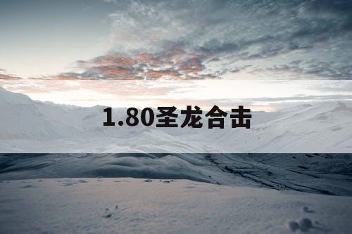1.80圣龙合击
