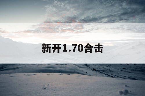 新开1.70合击