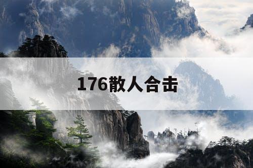 176散人合击