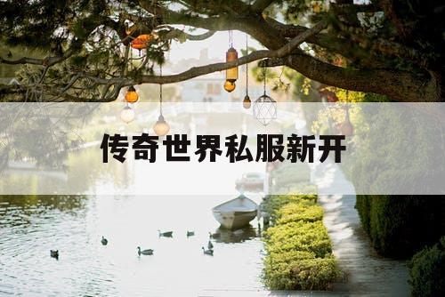 传奇世界私服新开