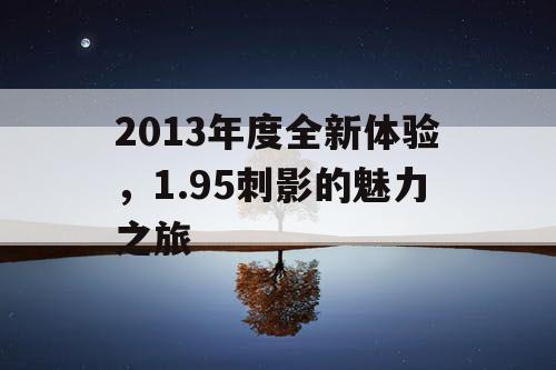 2013年度全新体验，1.95刺影的魅力之旅