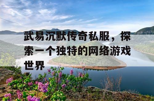 武易沉默传奇私服，探索一个独特的网络游戏世界
