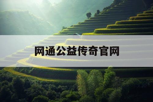 网通公益传奇官网