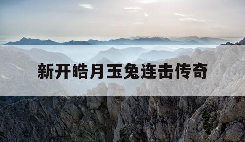 新开皓月玉兔连击传奇