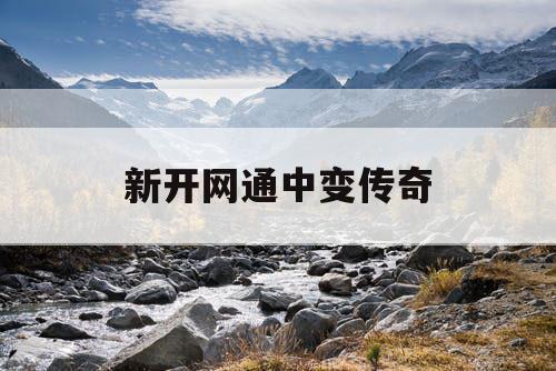 新开网通中变传奇