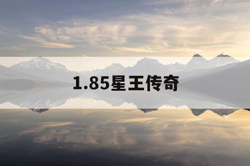 1.85星王传奇