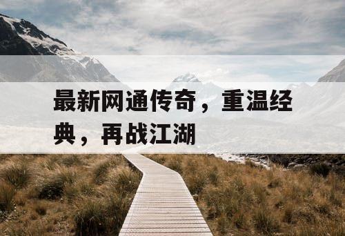 最新网通传奇，重温经典，再战江湖