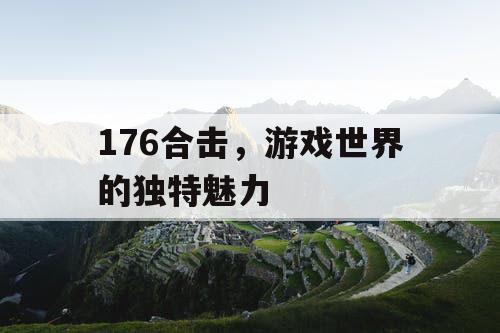 176合击，游戏世界的独特魅力