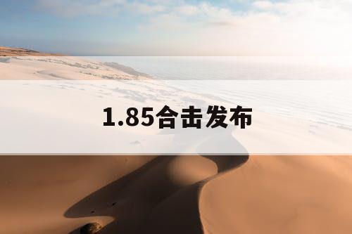 1.85合击发布