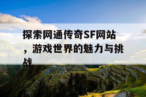 探索网通传奇SF网站，游戏世界的魅力与挑战