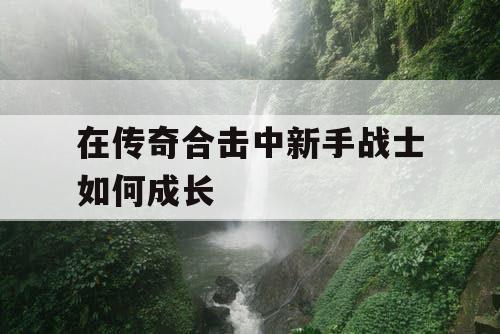 在传奇合击中新手战士如何成长