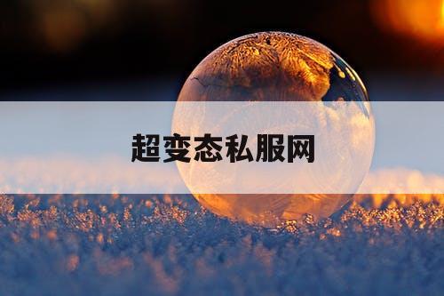 超变态私服网