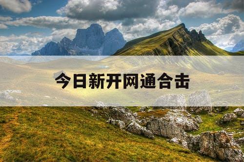 今日新开网通合击