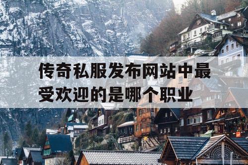 传奇私服发布网站中最受欢迎的是哪个职业
