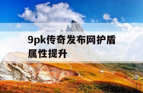 9pk传奇发布网护盾属性提升
