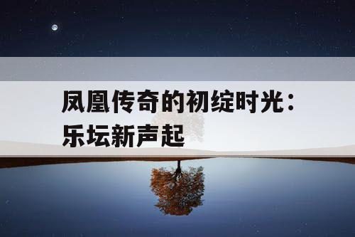 凤凰传奇的初绽时光：乐坛新声起