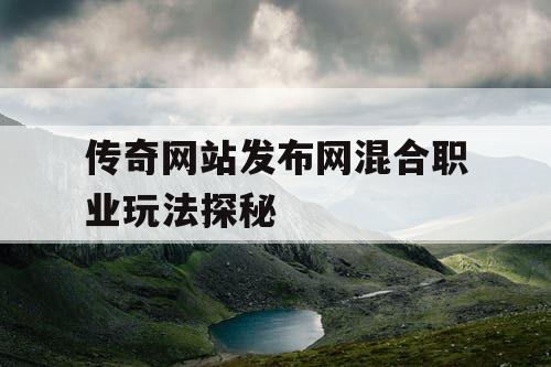 传奇网站发布网混合职业玩法探秘