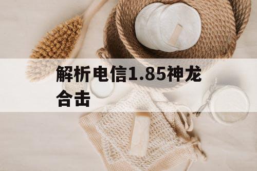 解析电信1.85神龙合击