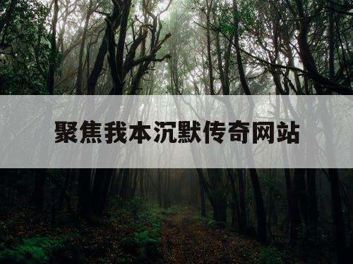 聚焦我本沉默传奇网站