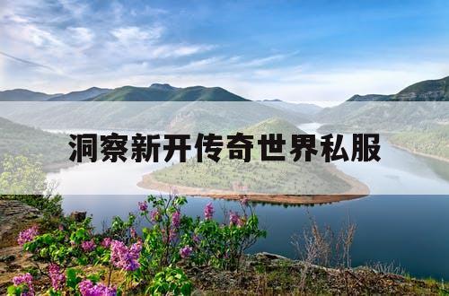 洞察新开传奇世界私服
