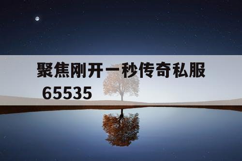 聚焦刚开一秒传奇私服 65535